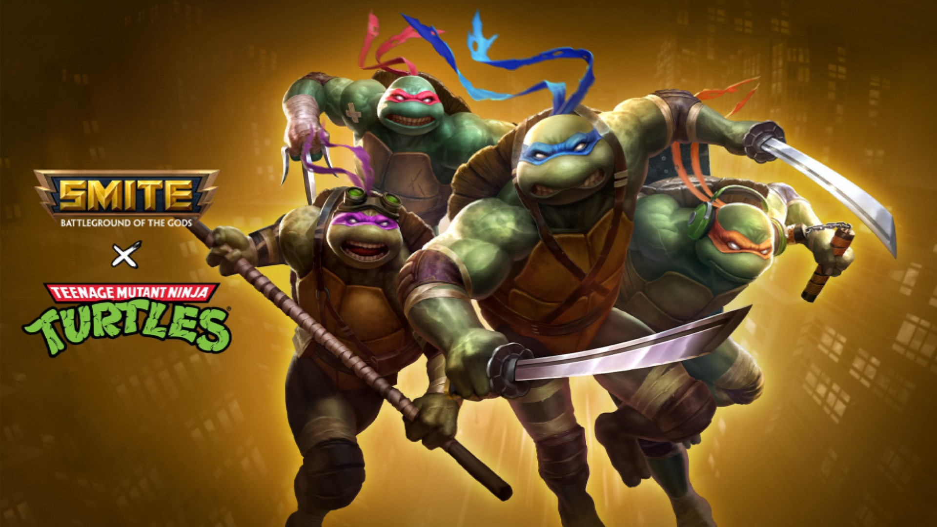 SMITE - Ninja Turtles Battle Pass Released