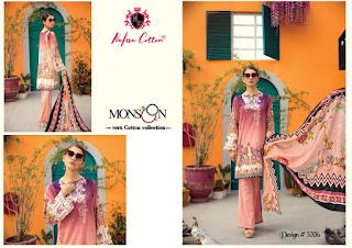 Nafisa Monsoon Vol 3 Pakistani  Cotton Dress Material Collection