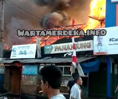 Kebakaran pasar ciawi tasikmalaya