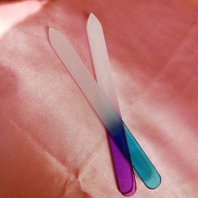 Handmade Gift Canada review Glass Nail Files by Streets Ahead Style