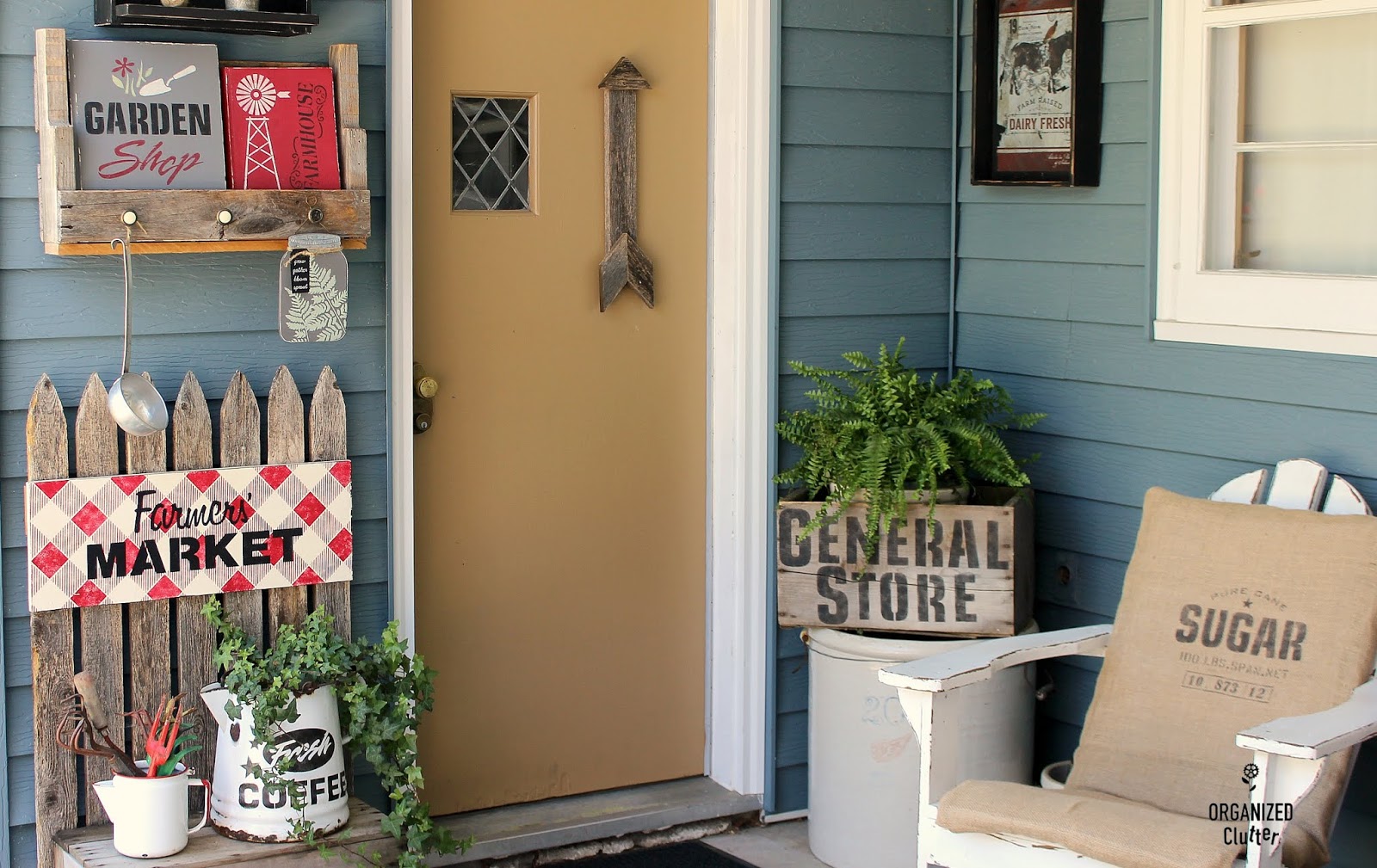 My 2019 Summer Covered Patio Decor Organized Clutter