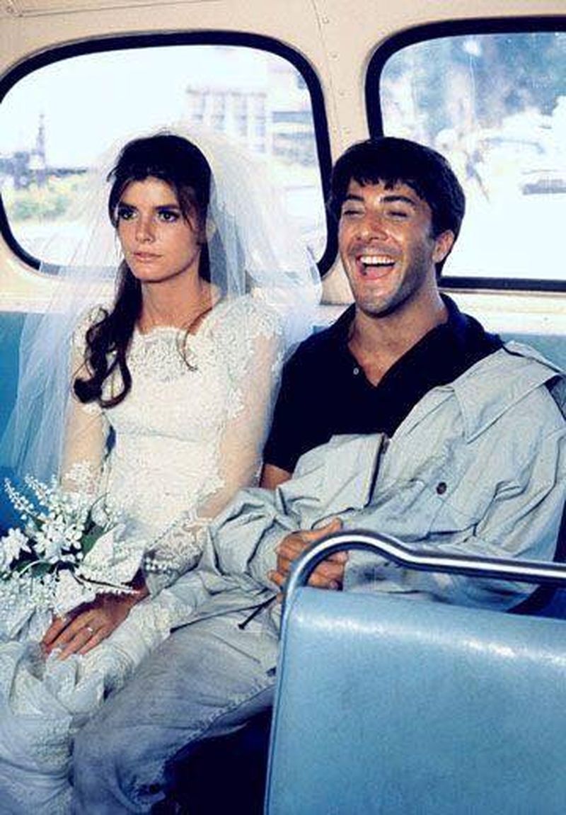 Dustin Hoffman And Katharine Ross