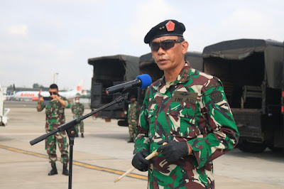 Komandan PMPP TNI Sambut Prajurit Satgas Kontingen Garuda UNIFIL Usai Laksanakan Misi Komandan PMPP TNI Sambut Prajurit Satgas Kontingen Garuda UNIFIL Usai Laksanakan Misi