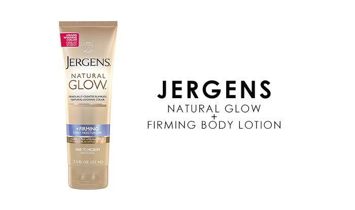 Jergens Natural Glow + Firming Body Lotion | Best Sunless Self-Tanner to Protect your Skin from Sun | NeoStopZone