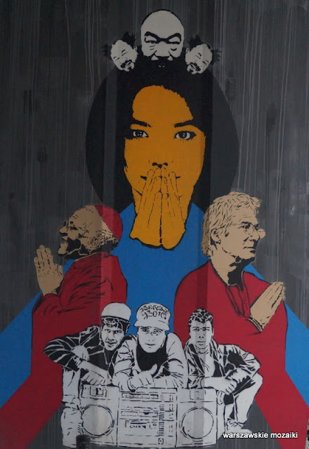 Warszawa Warsaw Wola Rondo Tybetu mural graffiti Fundacja Inna Przestrzeń