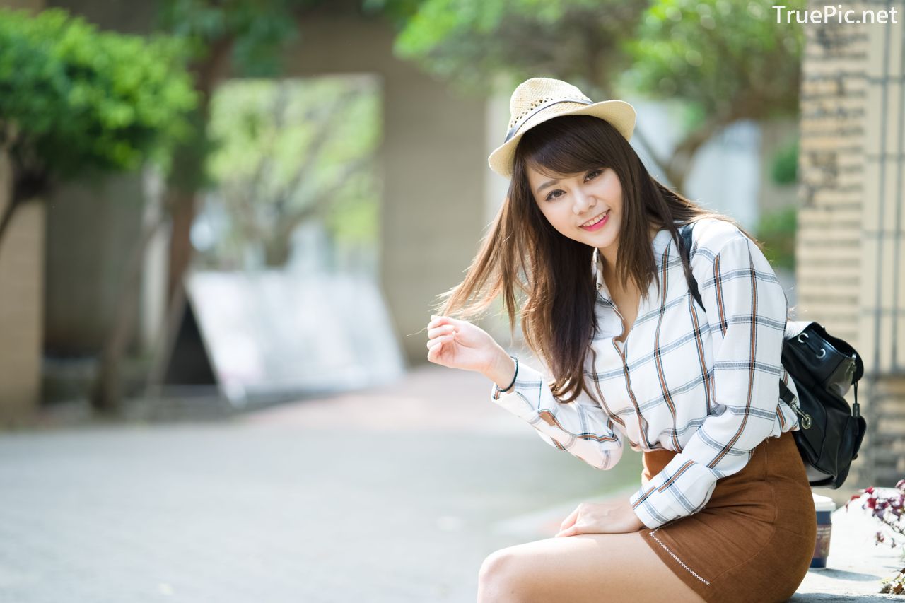 Image-Taiwan-Social-Celebrity-Sun-Hui-Tong-孫卉彤-A-Day-as-Student-Girl-TruePic.net- Picture-40