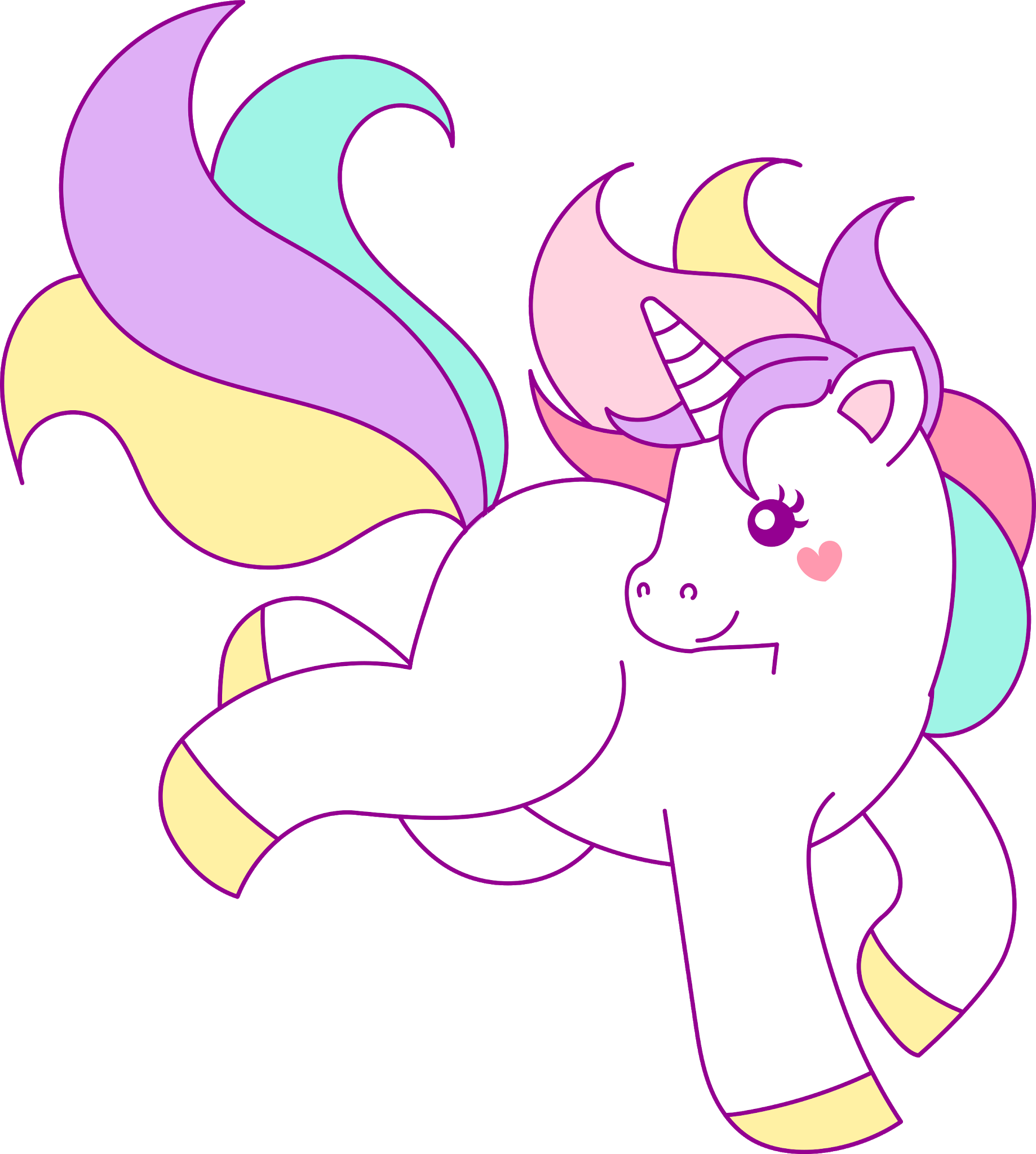Mamá Decoradora: Cliparts de Unicornio descarga gratis