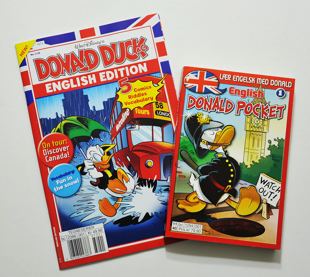 Disney Comics Randomness New European "English Edition" comics