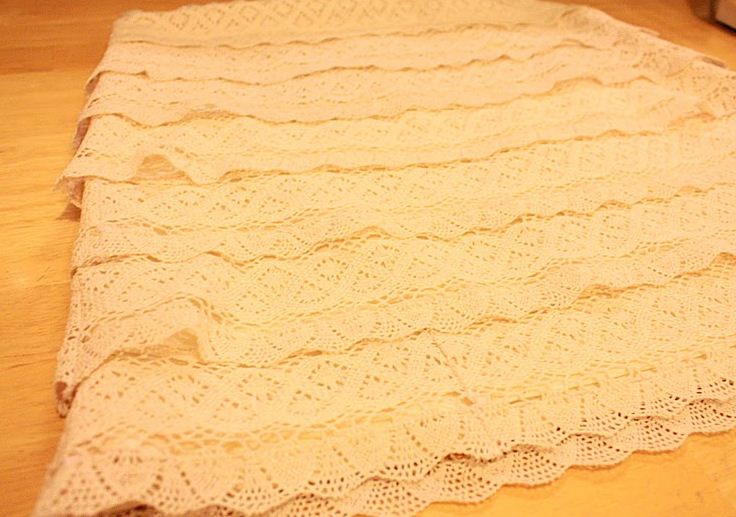 Paper and Twine Crafty Design, LLC The cutest lace skirt EVAR!