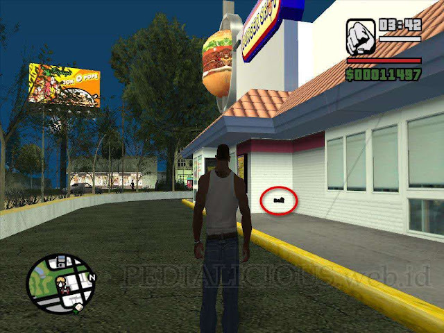 Lokasi Camera (Kamera) di Garcia GTA San Andreas