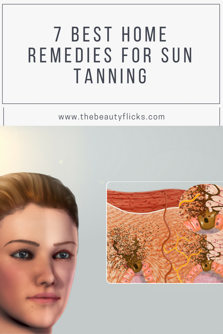 7 Best home remedies for sun tanning The Beauty Flicks