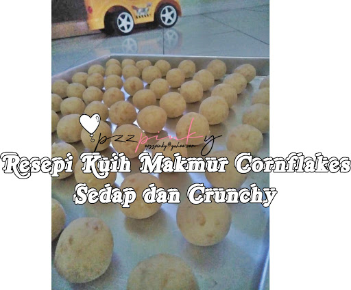 Resepi Kuih Makmur Cornflakes Sedap dan Crunchy