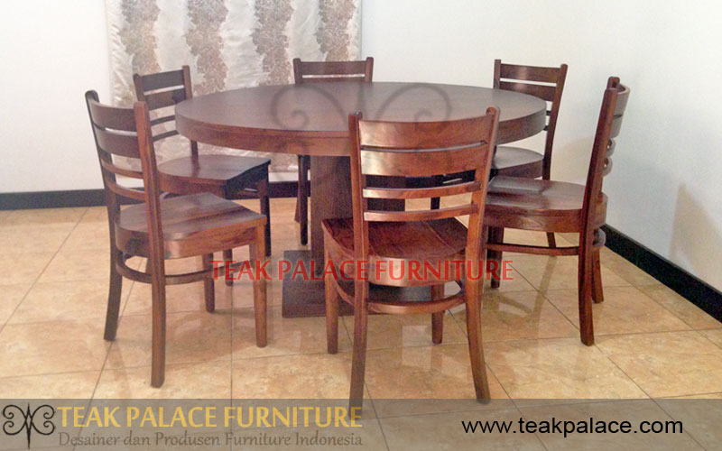Dining Set Jati / Meja Makan Harga Murah Johor Bahru Skudai.