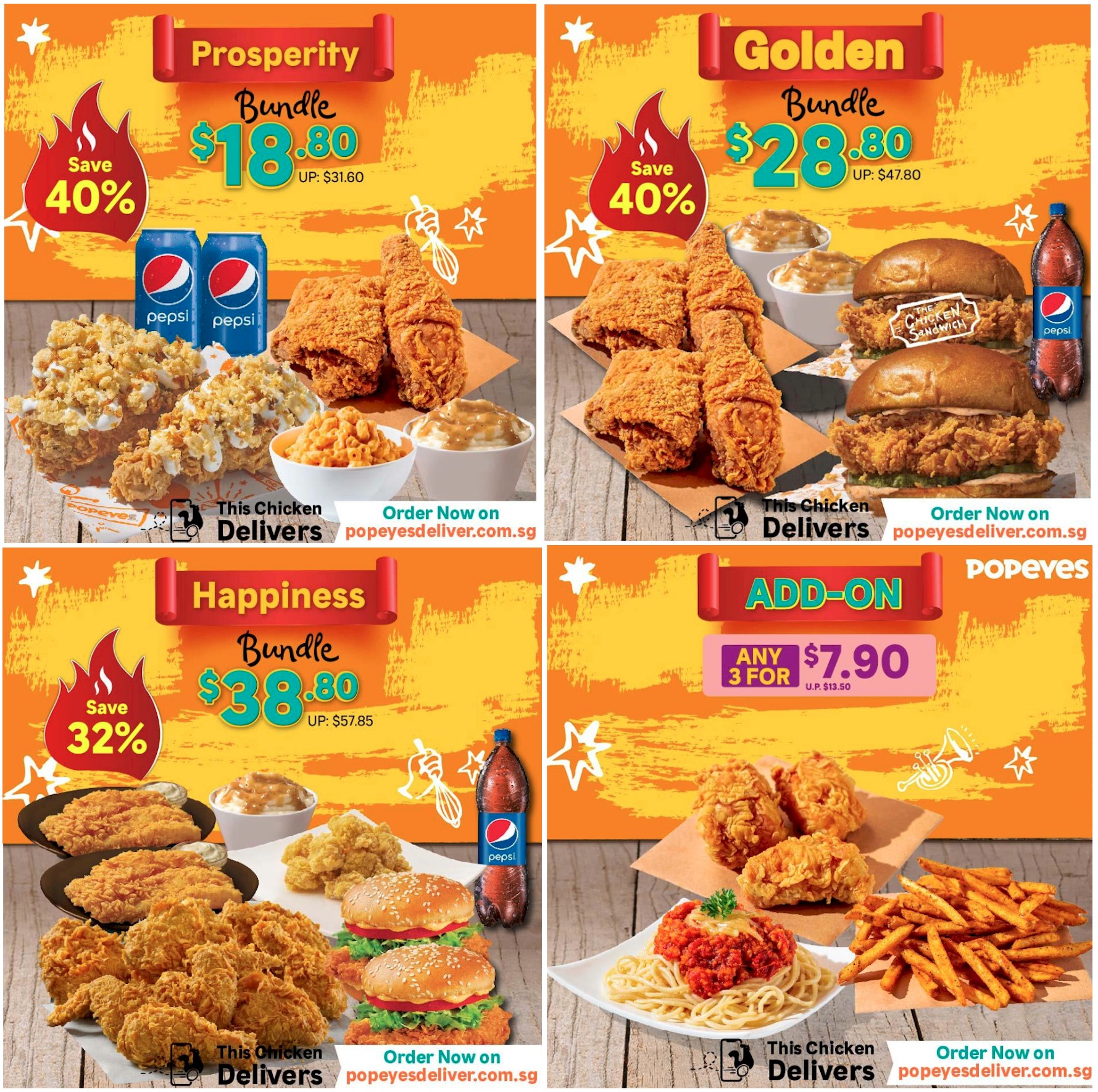 Popeyes Bundle Promotion Up To 40 Off Available Now Till 28 Feb All