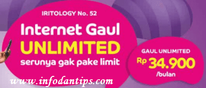 Pilihan Paket Internet Axis Unlimited