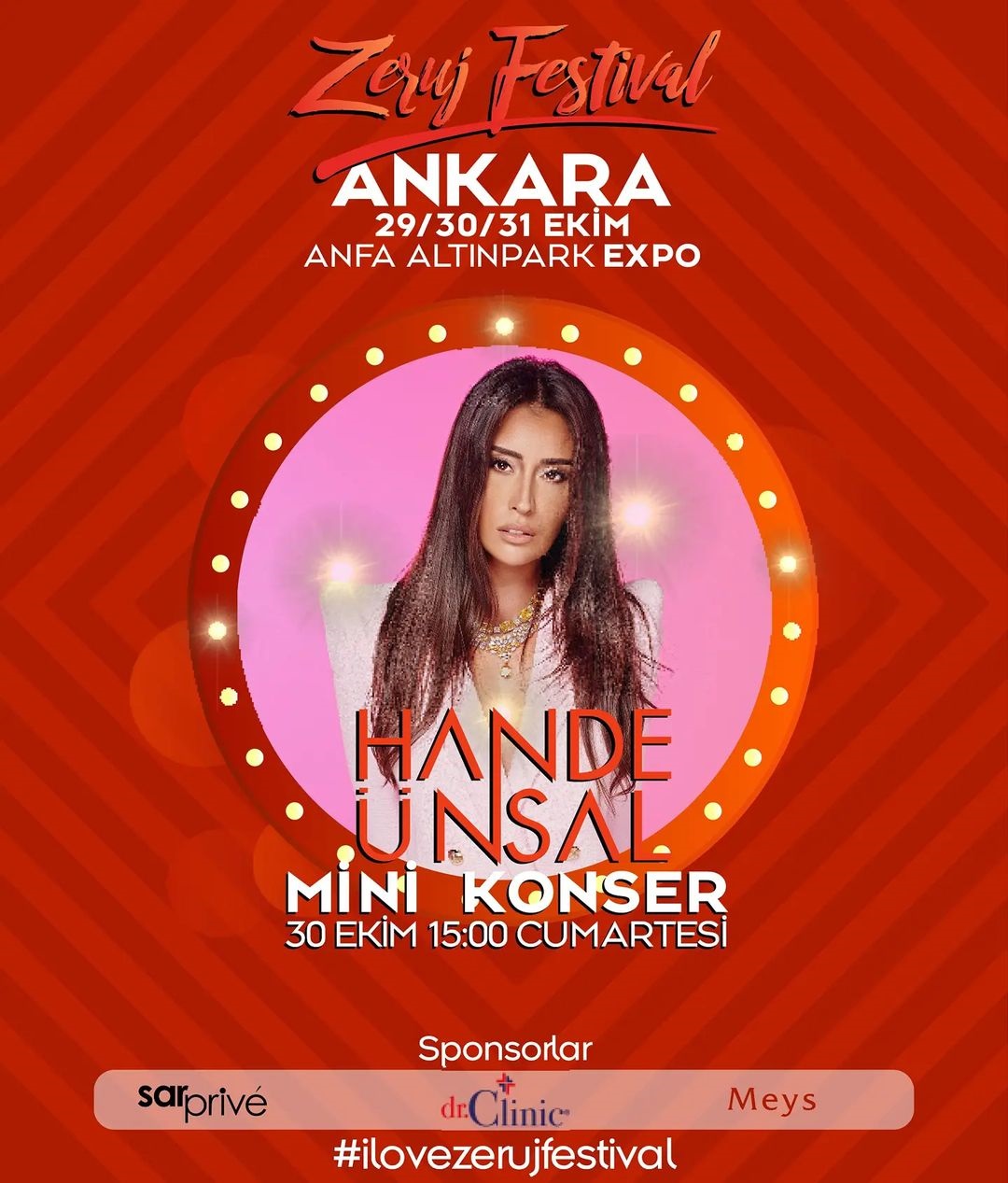 30 Ekim Hande Ünsal Konseri, Zeruj Festivali Ankara 2021