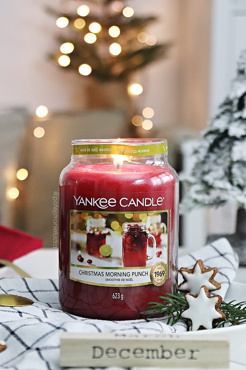 Yankee Candle Christmas Morning Punch owocowy poncz, nie tylko na