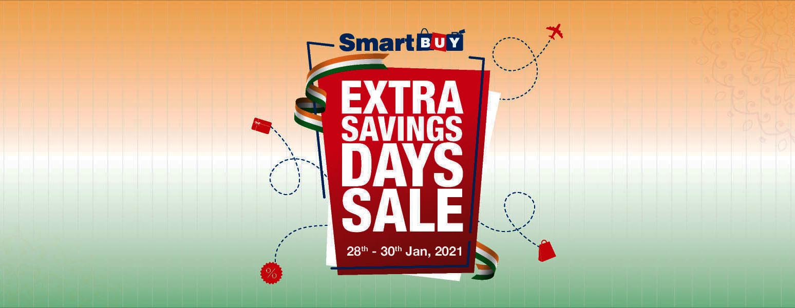 HDFC Smartbuy Extra Saving Days Sale Savings on Shopping, Travel