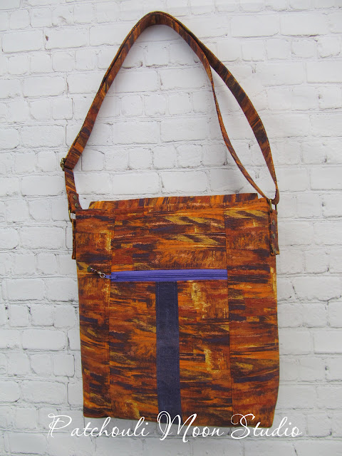 Patchouli Moon Studio~ Large Cross Body Bag with Matching Little Wallet