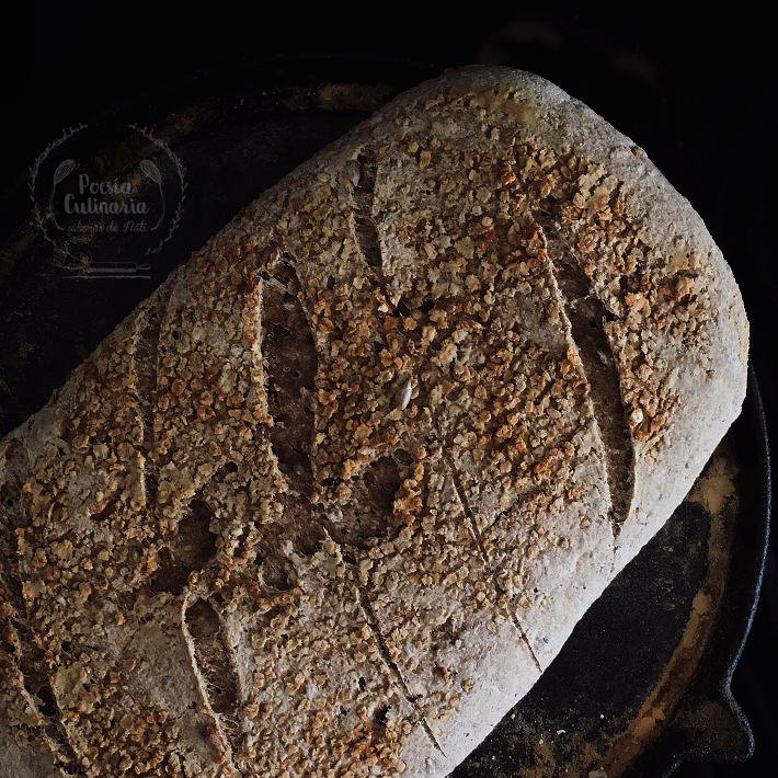 Hacer pan, pizzas y bizcochos en sartén de hierro fundido