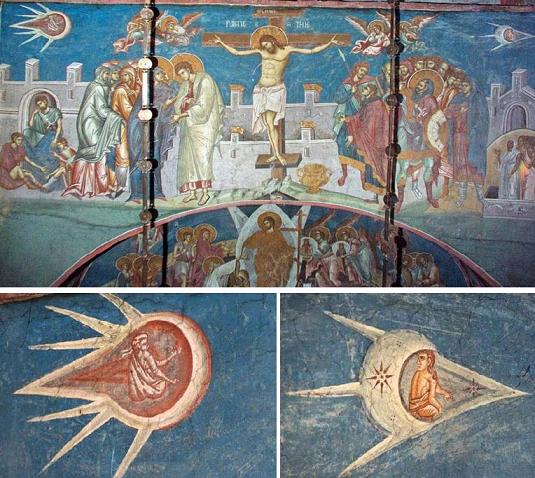 "The Crucifixion" - Decani Monastery in Kosovo
