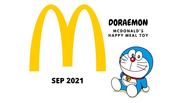 McDonald's Happy Meal Toys September 2021 : Doraemon 