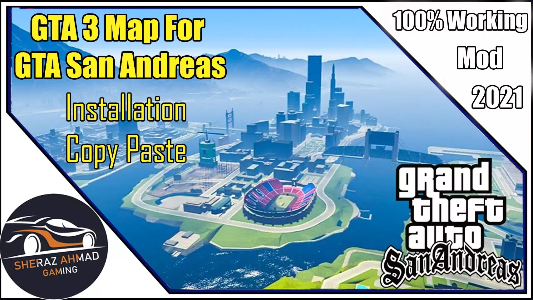 Download GTA 3 Map For GTA San Andreas - Sheraz Ahmad Gaming