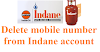 How to remove mobile number from Indane gas booking?