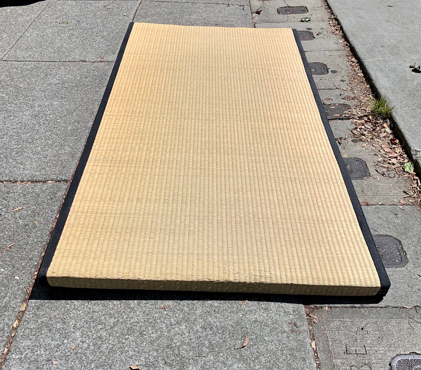 UHURU FURNITURE & COLLECTIBLES: SOLD #106912 Japanese Tatami Mat 37“ L