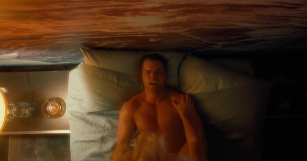 Wes Chatham shirtless in The Town That Dreaded Sundown.