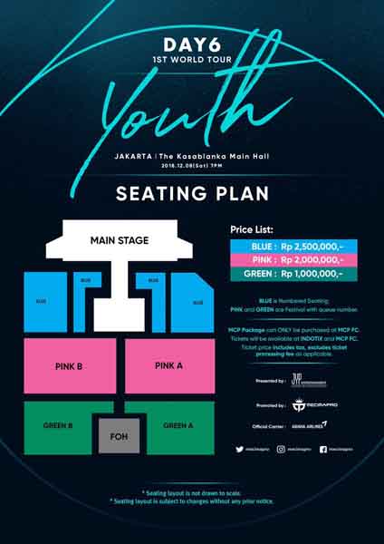 Exo jakarta seat plan