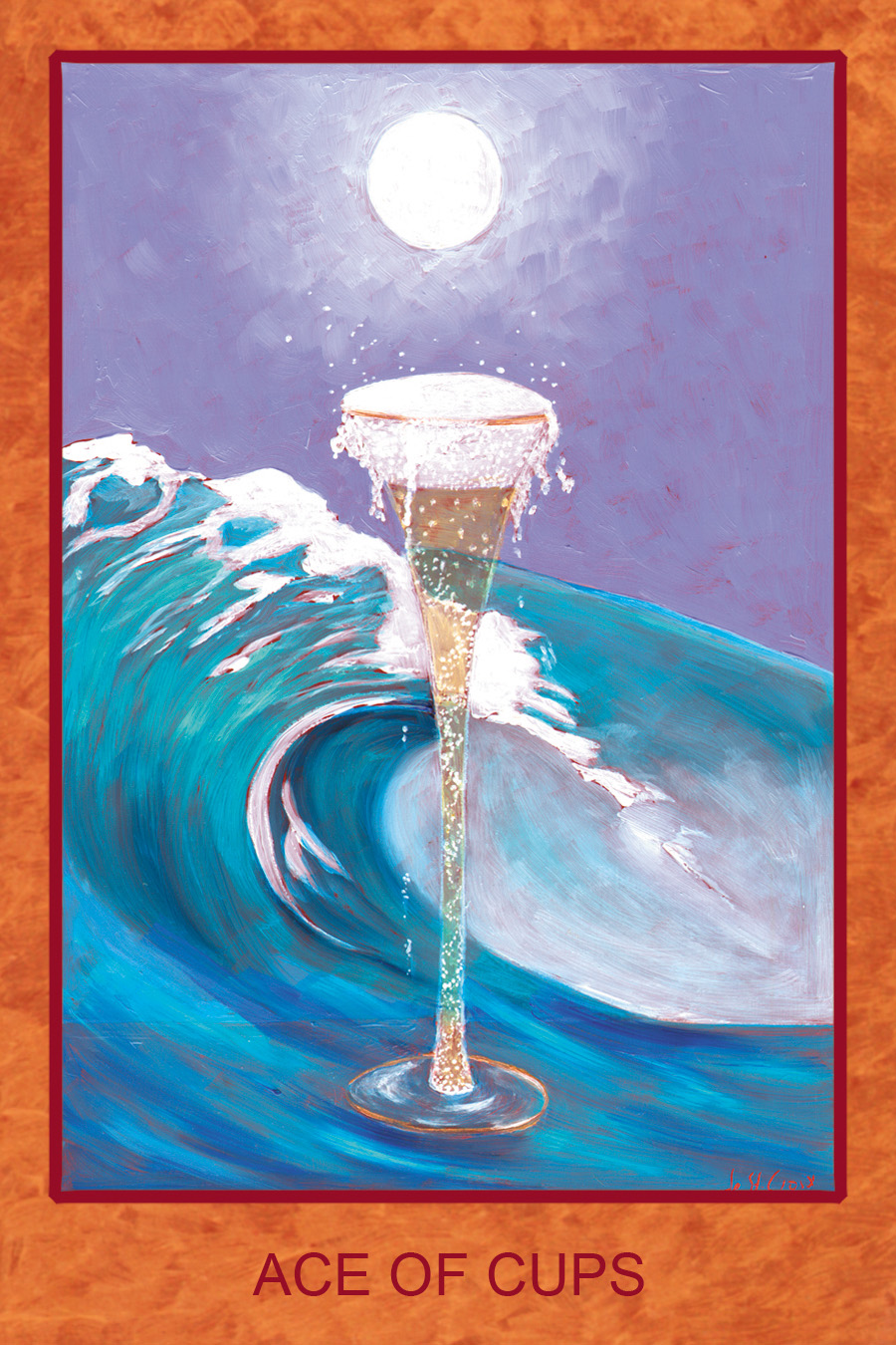 Tarot and Oracle Decks by Lisa de St. Croix ACE OF CUPS