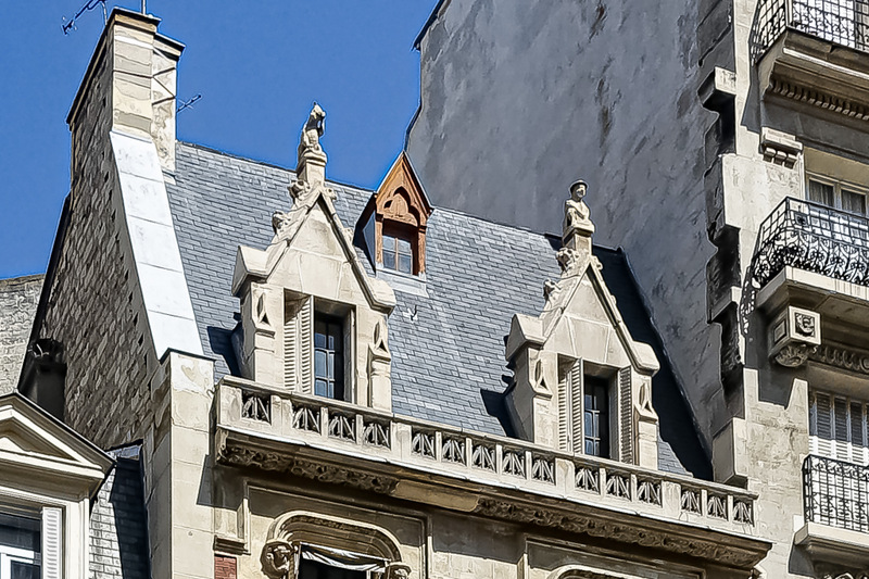 Paris 6 rue Alfred Roll, insolite