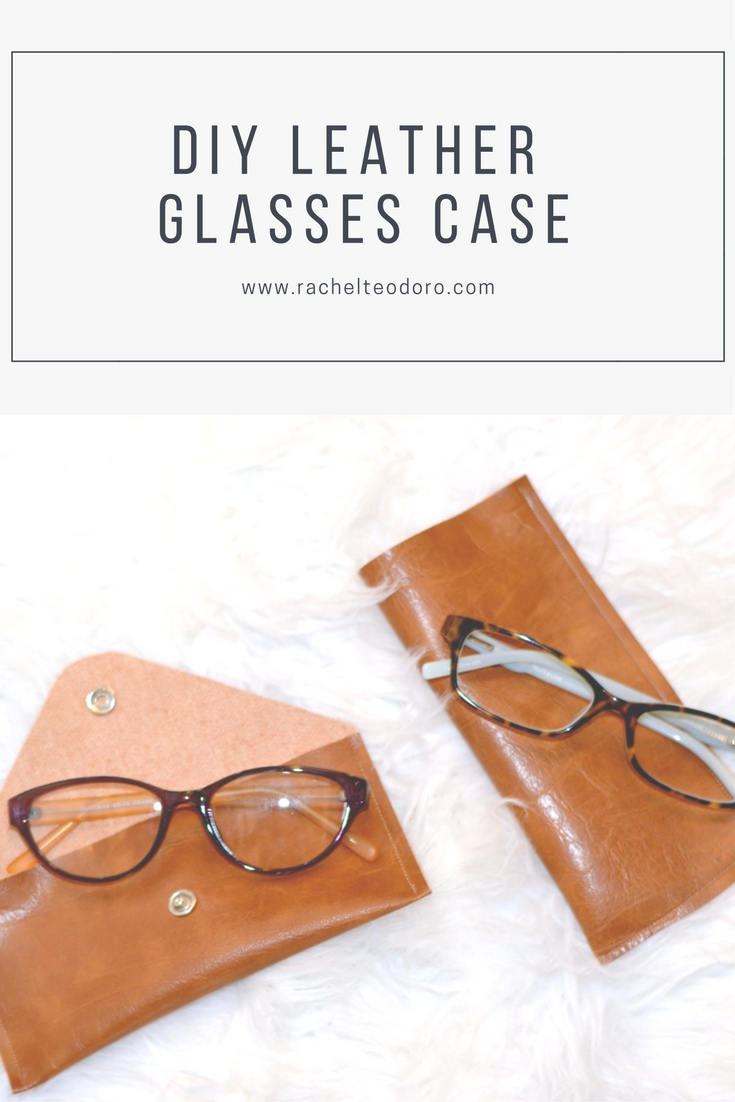 Leather DIY Sunglasses Case