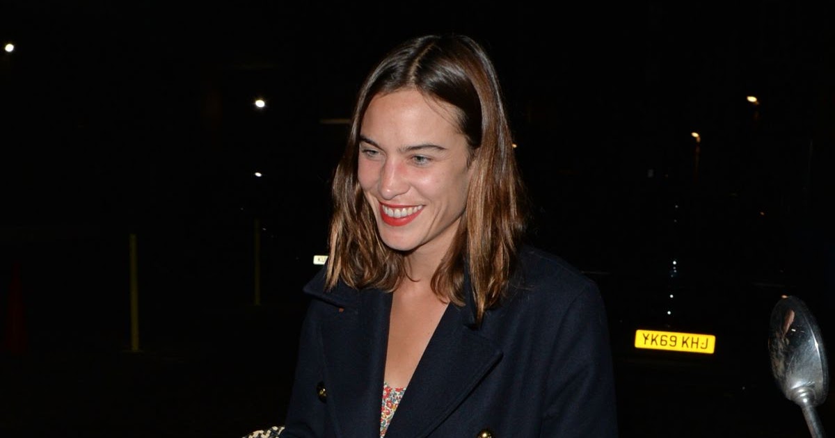Alexa Chung Leaves Chiltern Firehouse in London 17 Sep- 2020