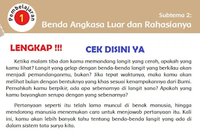 Subtema 2 Benda Angkasa Luar dan Rahasianya www.simplenews.me