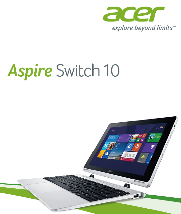 Acer aspire switch 10 инструкция скачать