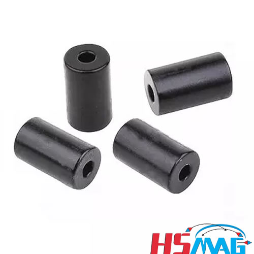 Pot N38SH Black Epoxy Plating Radial Ring NdFeB Motor