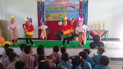 Pelepasan Siswa TK Putra Pertiwi Kendalrejo Ditutup Dengan Pentas Seni Siswa