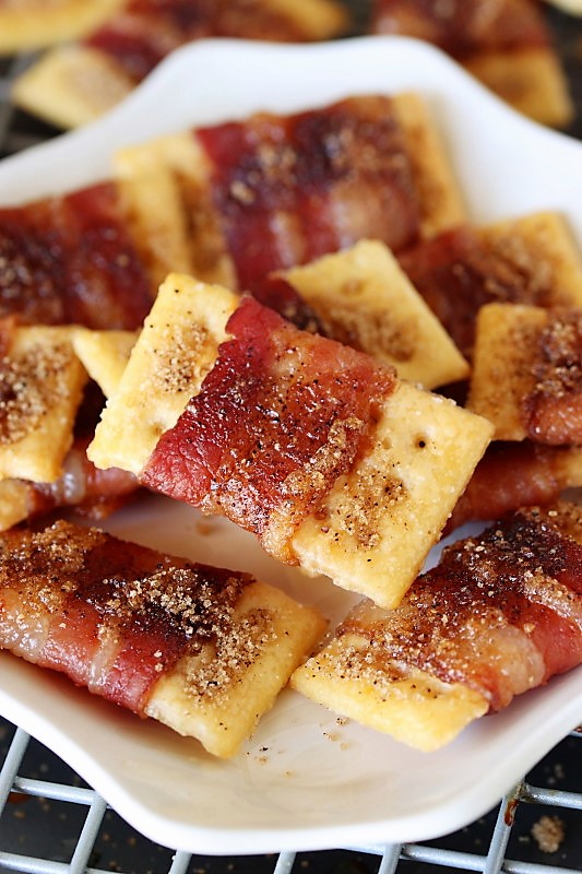 Sweet&Spicy Bacon Crackers The Kitchen is My Playground