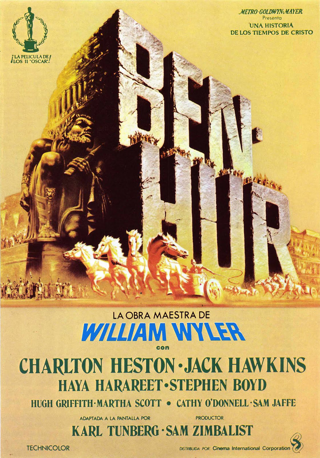 MOVIE POSTERS BENHUR (1959) MOVIE POSTERS BENHUR (1959)