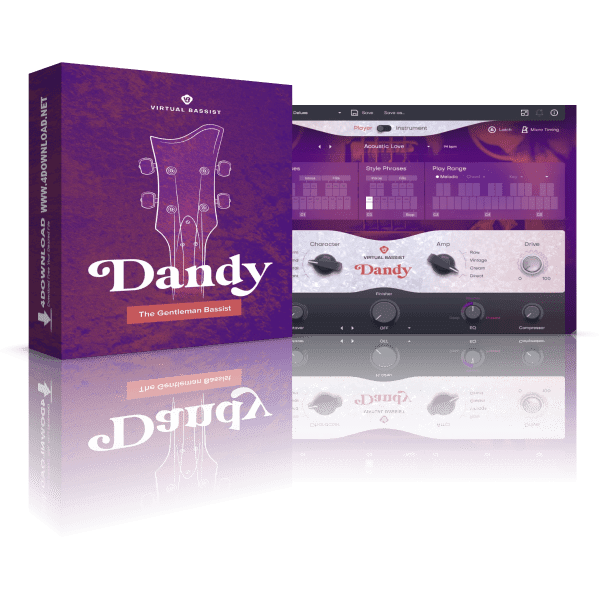 UJAM Virtual Bassist DANDY v2.1.1 Full version