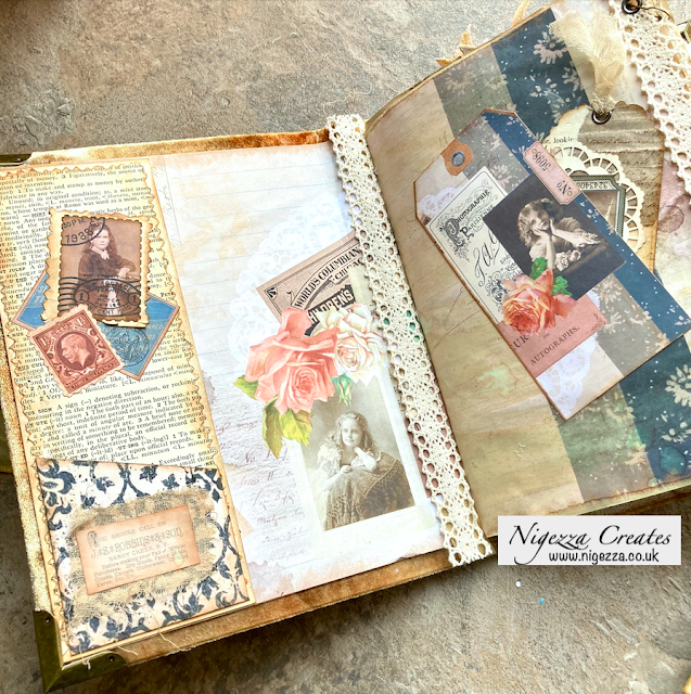 Nigezza Creates: Vintage Days Journal Cover & Completion