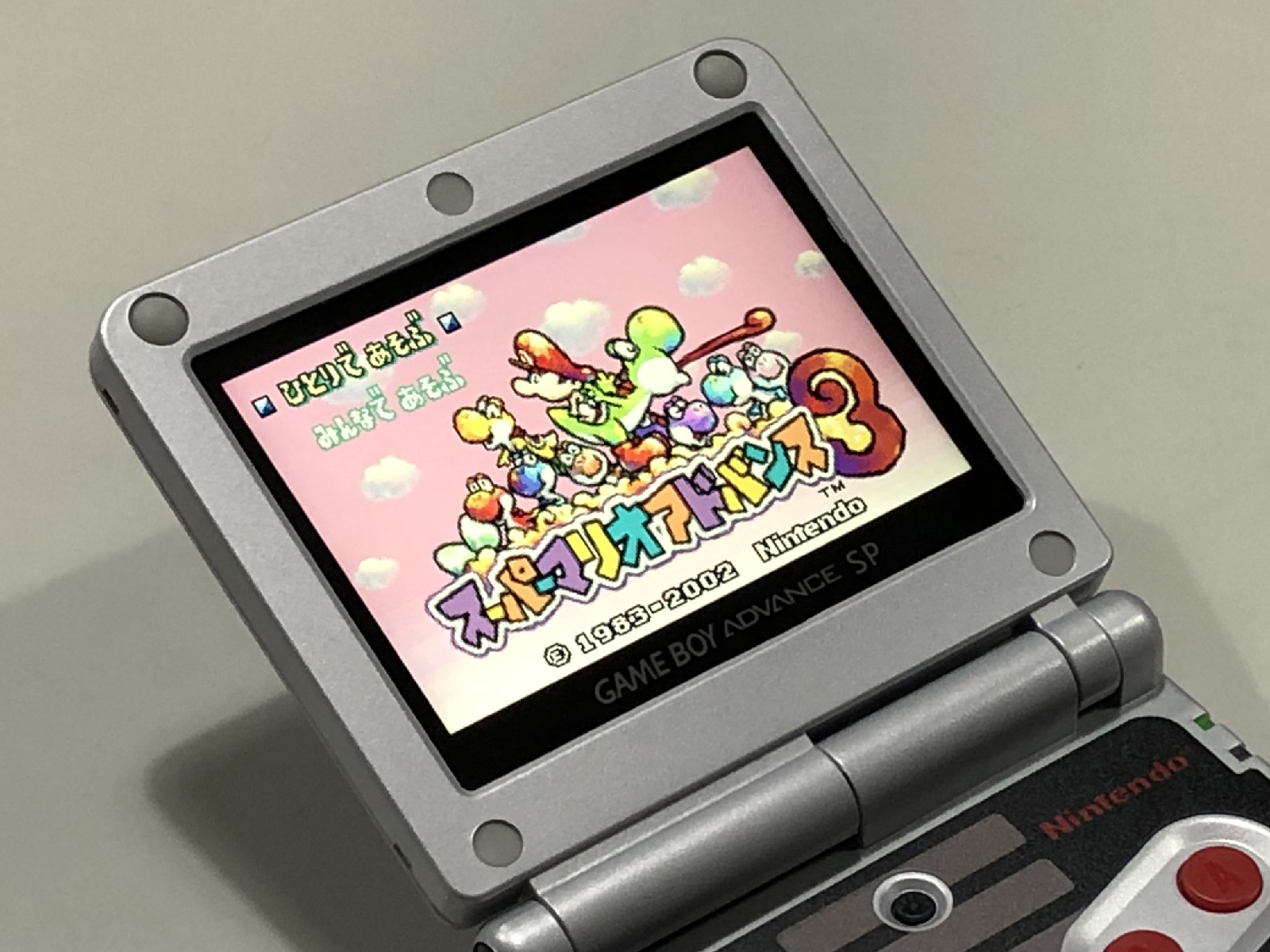 起死回生之Game Boy Advance SP ( GBA SP ) 大改造！