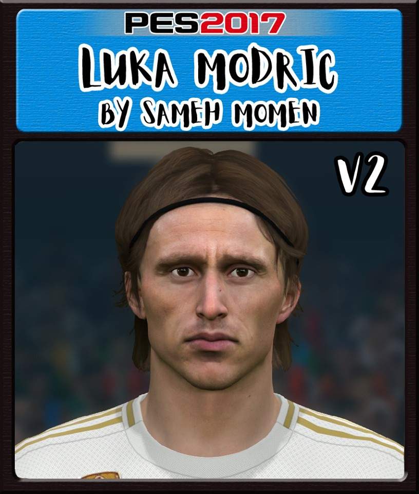 PES 17 L. Modric Face by Facemaker Sameh Momen
