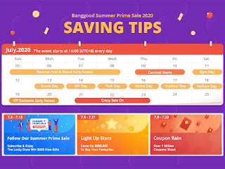 Banggood Summer Prime Sale 2020 Banggood Summer Prime Sale 2020