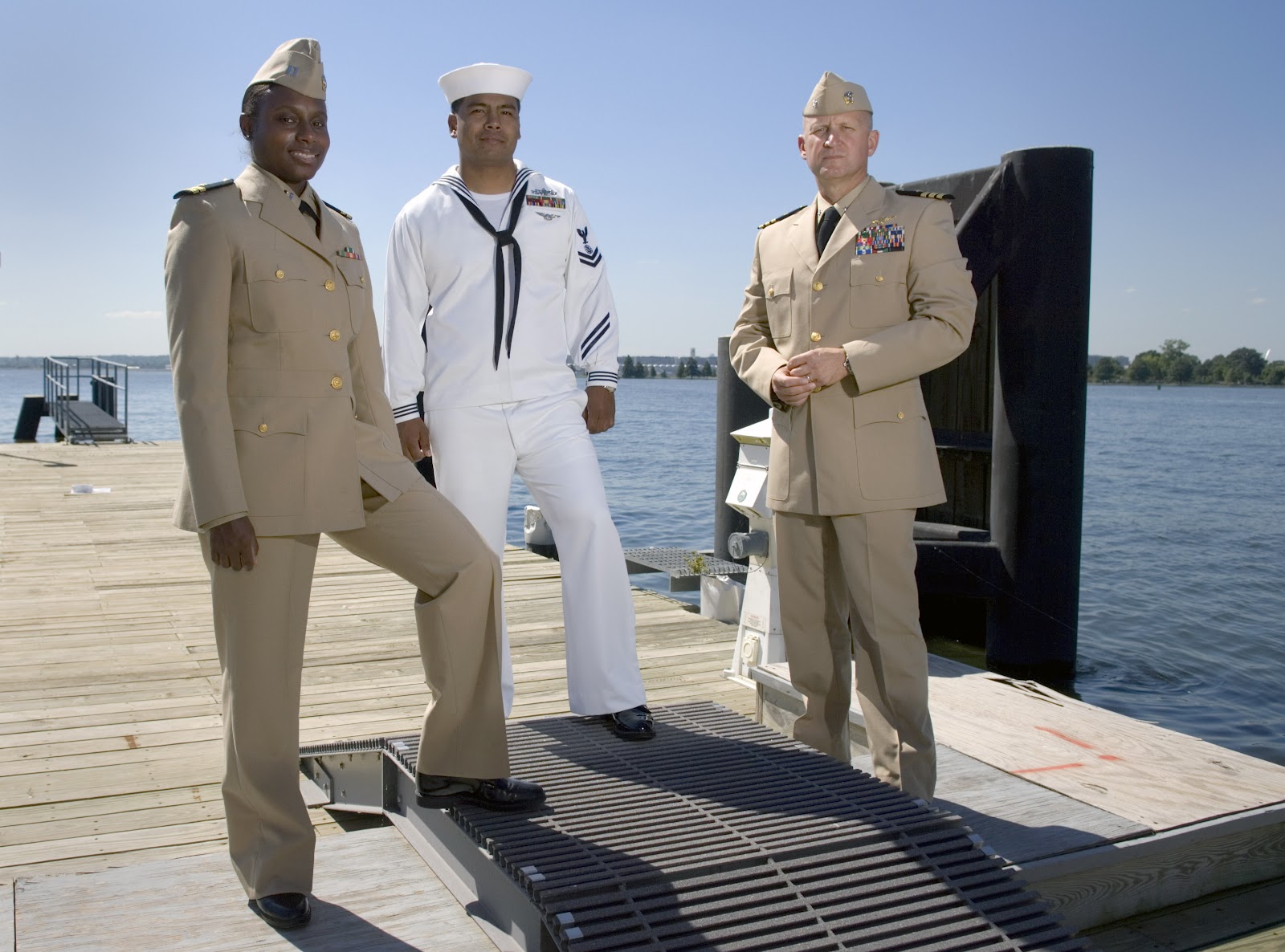 Navy and Novels Officer and Enlisted Uniforms