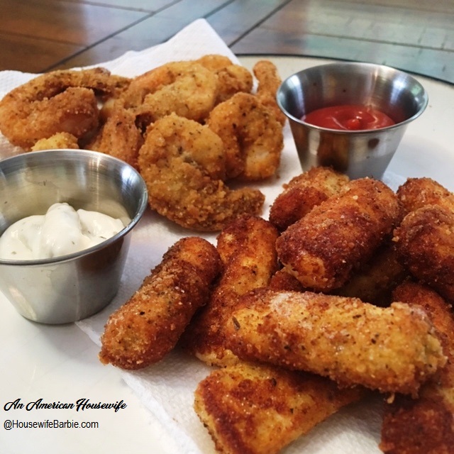 An American Housewife: Keto Low Carb Fried Shrimp and Fried Mozzarella ...