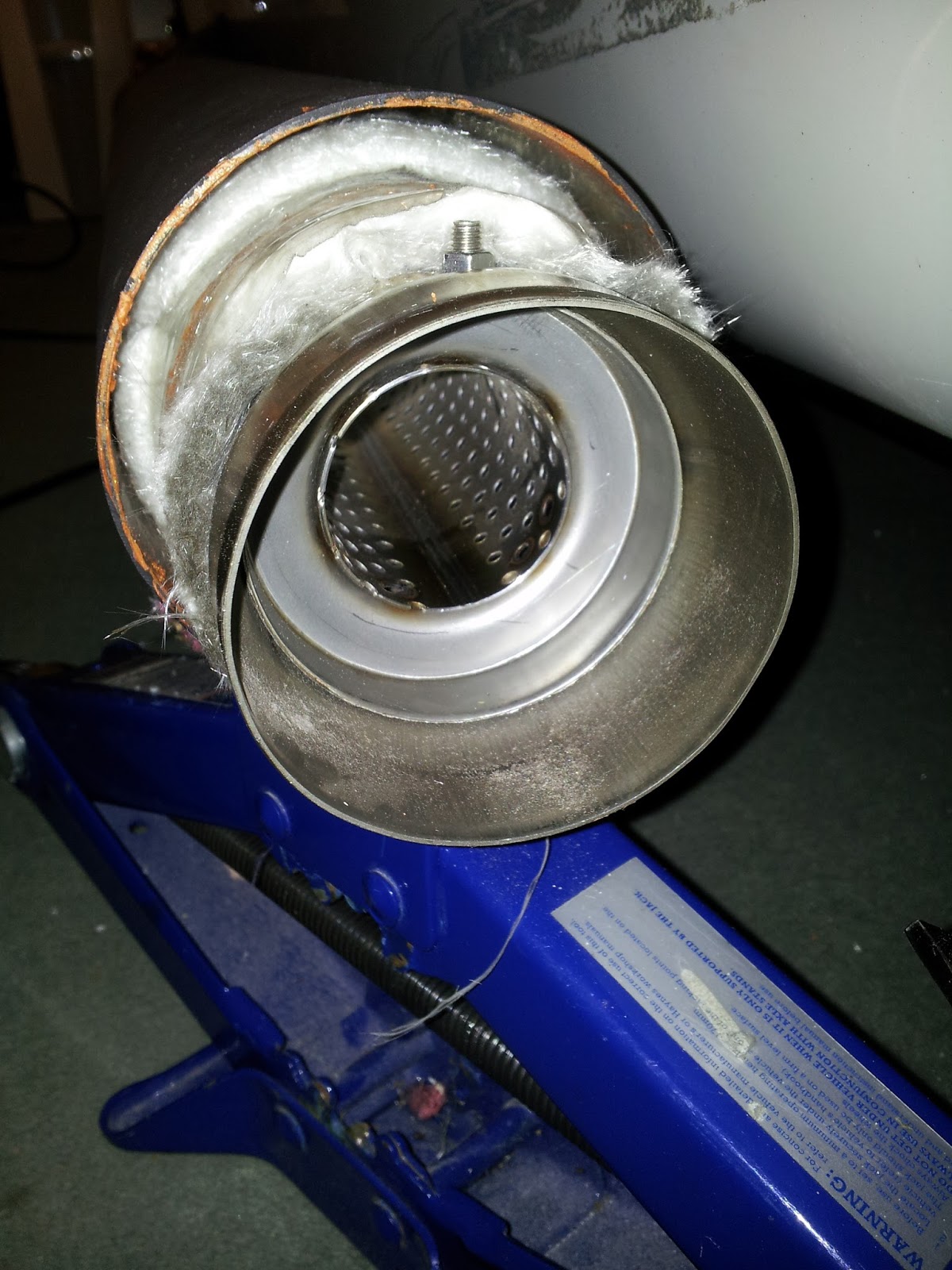 Dax Cobra Build Exhaust Baffles