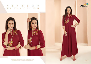 Vardan designer gulnaz vol 3 Party wear kurtis